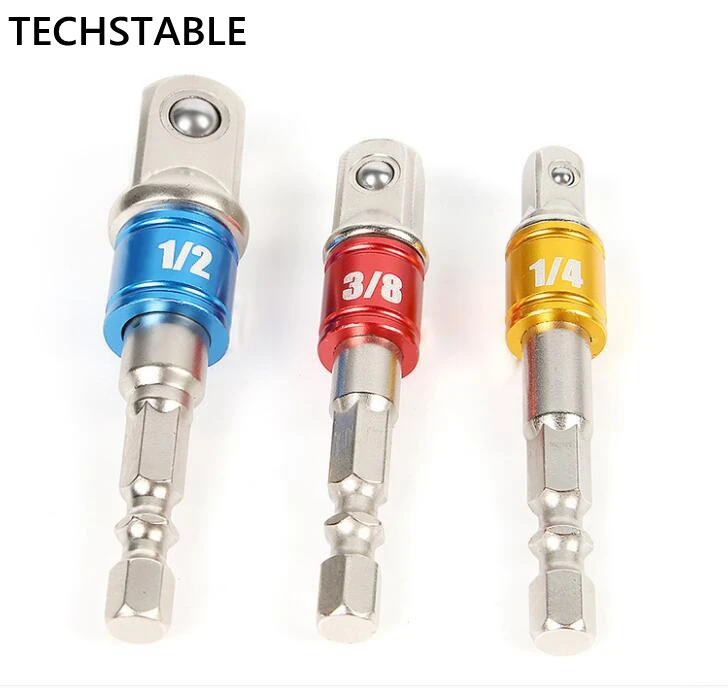 3 PCS/Set colourful Hexagonal Shank Square Head Socket Extension Bar Connecting Rod Sleeve Hex Universal Sleeve Connecting Rod
3 PCS/Set colourful Hexagonal Shank Square Head Socket Extension Bar Connecting Rod Sleeve Hex Universal Sleeve Connecting Rod