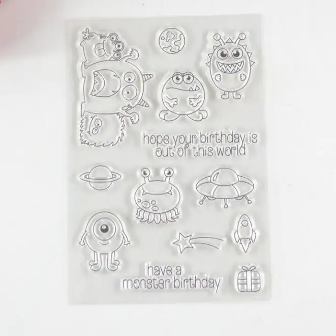 Little Monsters Transparent clear Stamp rubber seal for DIY Scrapbooking/Card Making/ Decoration Supplies
Little Monsters Transparent clear Stamp rubber seal for DIY Scrapbooking/Card Making/ Decoration Supplies