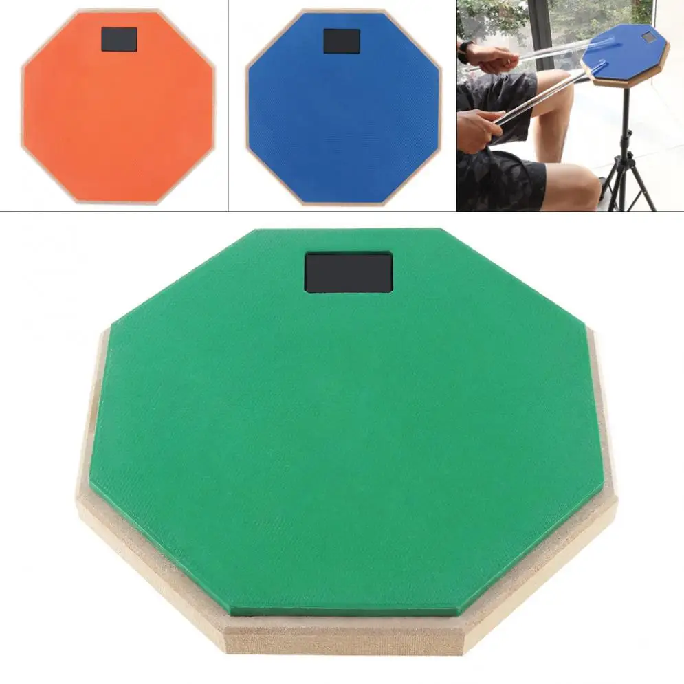 8 Inch High-quality Rubber Wooden Dumb Drum Practice Training Drum Pad for Jazz Drums Exercise with 3 Colors Optional
8 Inch High-quality Rubber Wooden Dumb Drum Practice Training Drum Pad for Jazz Drums Exercise with 3 Colors Optional