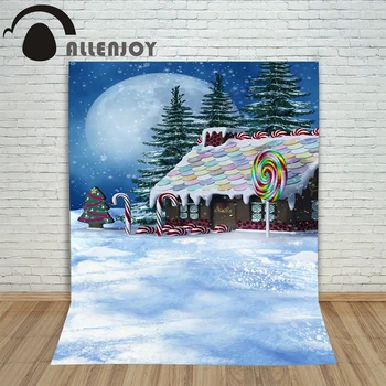 Allenjoy Christmas house photophone photography Snow night newborn kids candy winter new year background for photo shoots
Allenjoy Christmas house photophone photography Snow night newborn kids candy winter new year background for photo shoots
