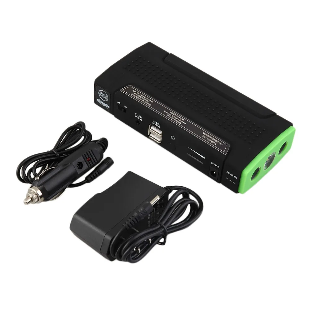 General 50800mAh 12V Car Emergency Start Power Bank Vehicle Jump Starter Booster Portable Current Battery Charger Three Light
General 50800mAh 12V Car Emergency Start Power Bank Vehicle Jump Starter Booster Portable Current Battery Charger Three Light