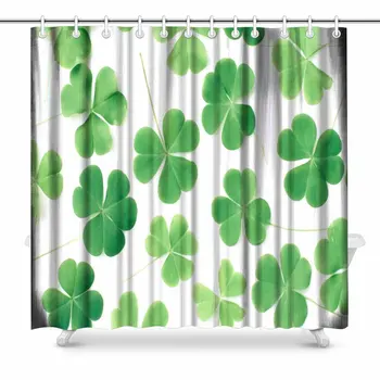 Bear Clover Leaf Green of A St, Patrick'S Day Fabric Bathroom Shower Curtain Set
Bear Clover Leaf Green of A St, Patrick'S Day Fabric Bathroom Shower Curtain Set