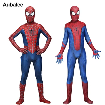 Adult Child Boys 3D Print Spandex Spider Man Suit Classic Amazing Spiderman Costume Superhero Bodysuit Halloween Party Jumpsuit
Adult Child Boys 3D Print Spandex Spider Man Suit Classic Amazing Spiderman Costume Superhero Bodysuit Halloween Party Jumpsuit