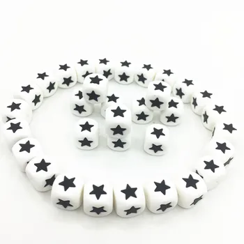 100pcs 12mm Silicone heart Beads Pendants Accessories Food Grade silicone nursing Square star Beads for teething necklace and pa
100pcs 12mm Silicone heart Beads Pendants Accessories Food Grade silicone nursing Square star Beads for teething necklace and pa