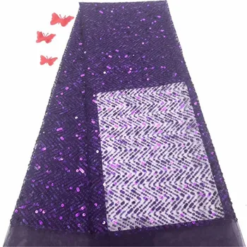 2019 Latest African Sequins wedding lace fabric Hot selling French tulle net lace fabric New embroidered lace fabric
2019 Latest African Sequins wedding lace fabric Hot selling French tulle net lace fabric New embroidered lace fabric