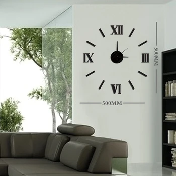 DIY Modern Fashion Creative Wall Clock Paste EVA Black Roman numeral Decoration Clock 10ES033
DIY Modern Fashion Creative Wall Clock Paste EVA Black Roman numeral Decoration Clock 10ES033