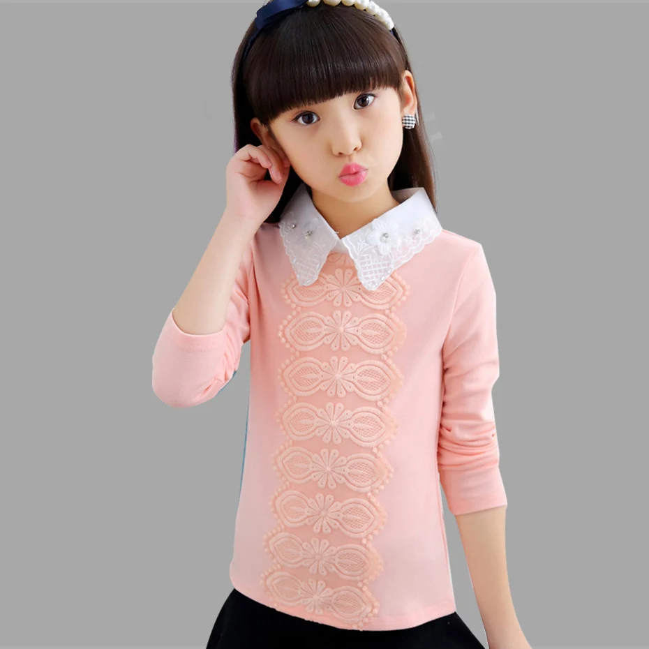 Teenage Kids Shirts For Girls Tops Turn Down Collar Girls Blouses Spring Students School Uniforms 4 5 7 9 11 12 13 14 Years
Teenage Kids Shirts For Girls Tops Turn Down Collar Girls Blouses Spring Students School Uniforms 4 5 7 9 11 12 13 14 Years