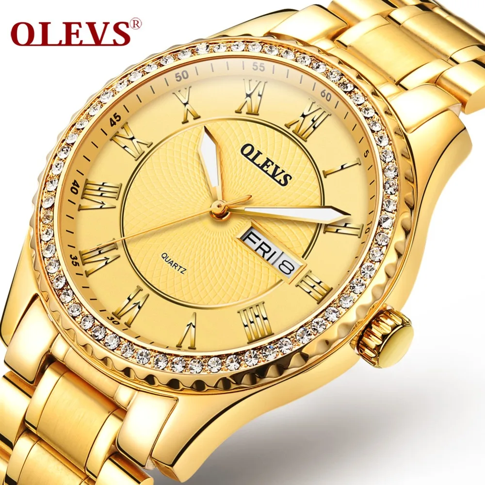 OLEVS Gold Watch Mens Watches Top Brand Luxury Sport Men's Quartz Clock Waterproof Military Wrist Watch Relogio Masculino Saat
OLEVS Gold Watch Mens Watches Top Brand Luxury Sport Men's Quartz Clock Waterproof Military Wrist Watch Relogio Masculino Saat