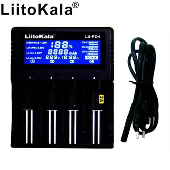 LiitoKala Lii-PD4 LCD Inteligente Carregador de Bateria 18650 LCD Para 21700 20700 18650 18350 26650 22650 14500 Bateria de NiMH
LiitoKala Lii-PD4 LCD Inteligente Carregador de Bateria 18650 LCD Para 21700 20700 18650 18350 26650 22650 14500 Bateria de NiMH