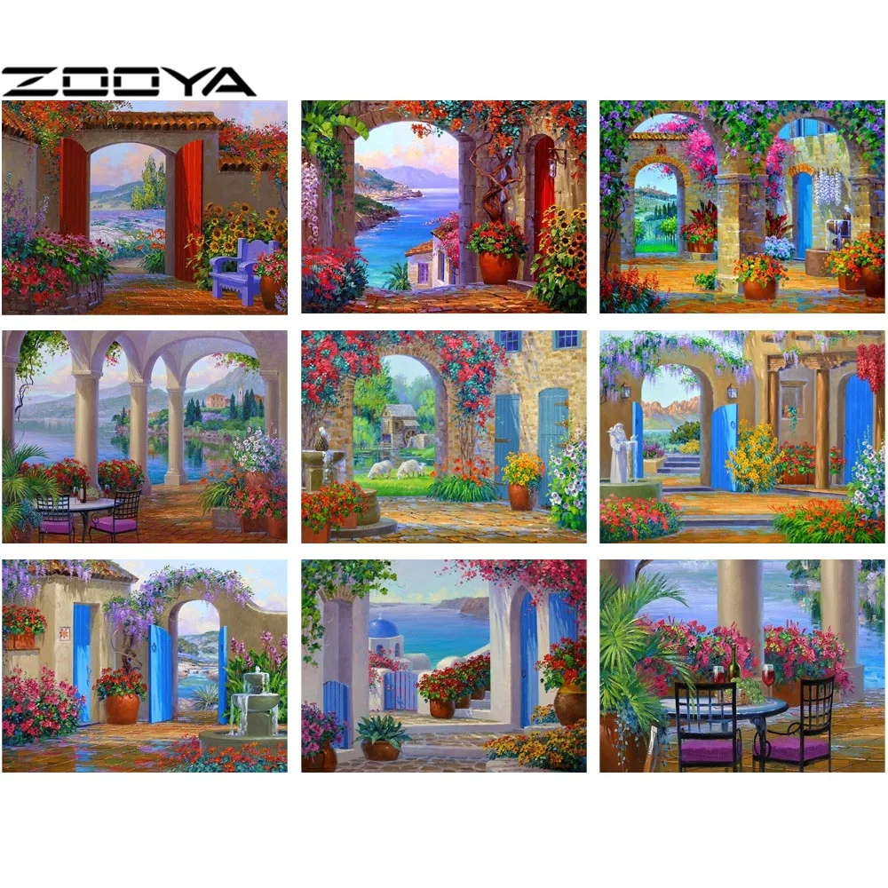 5D DIY Diamond Painting Cross-Stitch Kits Diamond Embroidery Arch Landscape Rhinestone Painting Mosaic Pictures Home Decor R1308
5D DIY Diamond Painting Cross-Stitch Kits Diamond Embroidery Arch Landscape Rhinestone Painting Mosaic Pictures Home Decor R1308