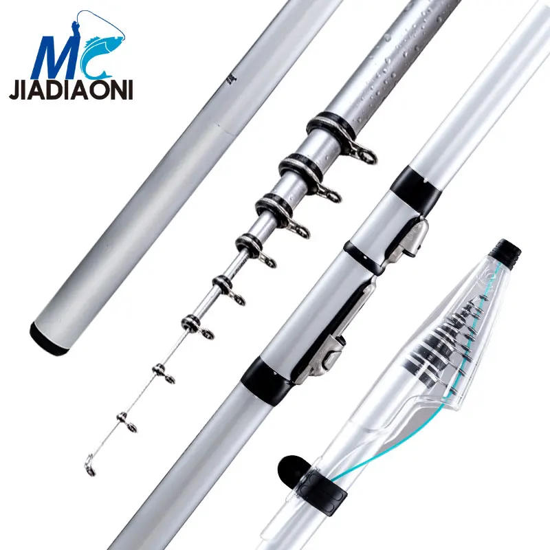 JIDIAONI Carbon Fiber Superhard Ocean Fishing 3.6m/4.5m/5.3m/6.3m Telescopic Fishing Rod Fishing Tackle
JIDIAONI Carbon Fiber Superhard Ocean Fishing 3.6m/4.5m/5.3m/6.3m Telescopic Fishing Rod Fishing Tackle