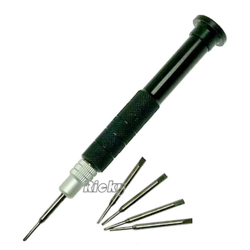Watchmakers 5 in 1 Aluminum Precision Screwdriver Set Multi-use Repair Tools Black
Watchmakers 5 in 1 Aluminum Precision Screwdriver Set Multi-use Repair Tools Black