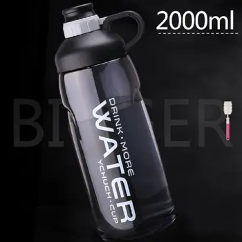 Large capacity 2000ml my water bottle outdoor bottles Portable copo com canudo Give a copo brush botella de agua drink gym
Large capacity 2000ml my water bottle outdoor bottles Portable copo com canudo Give a copo brush botella de agua drink gym