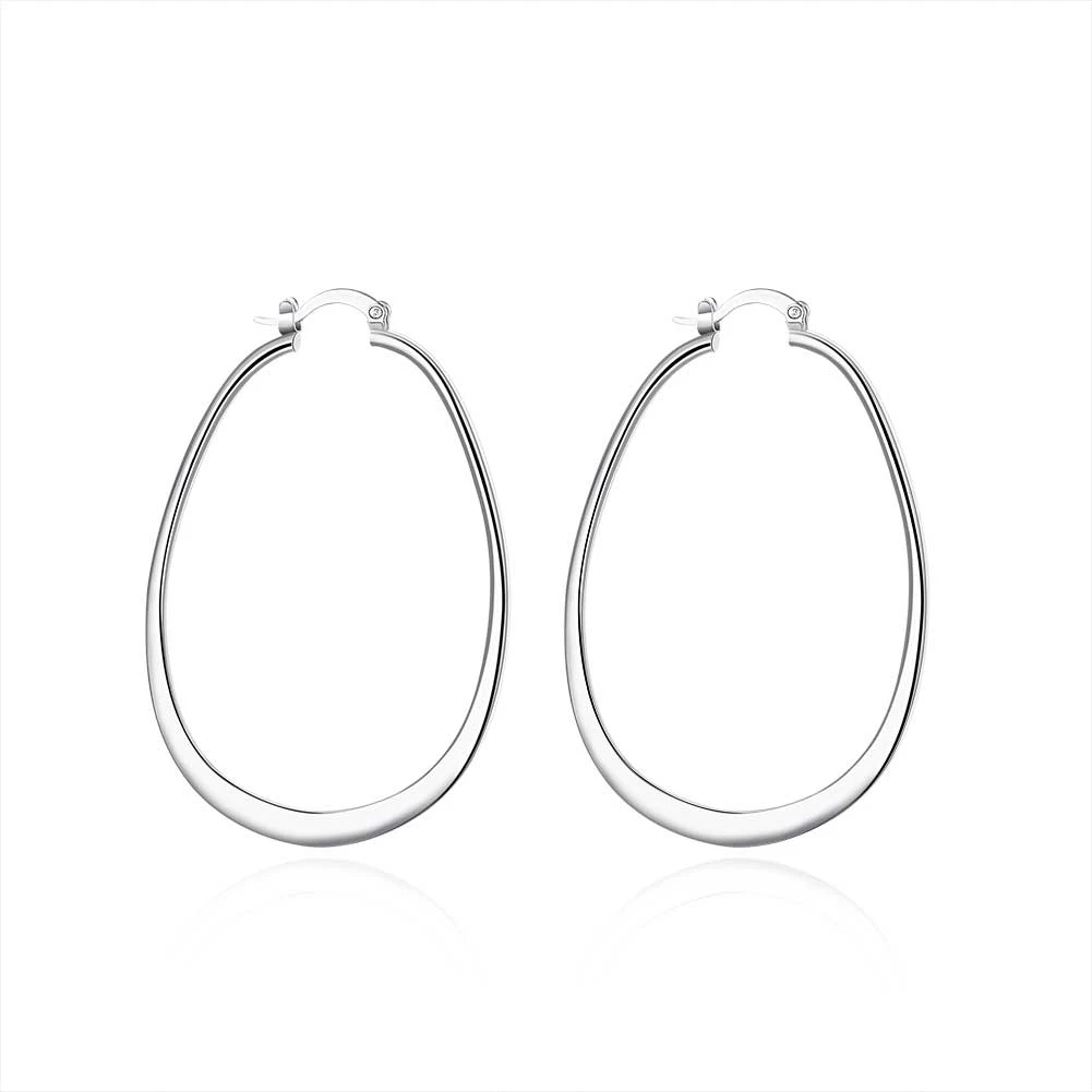 Big Hoop Silver Earrings For Women Fashion Flat U Shape Oval Long Earring Jewelry Mens 2014 Wholesale Price High Quality
Big Hoop Silver Earrings For Women Fashion Flat U Shape Oval Long Earring Jewelry Mens 2014 Wholesale Price High Quality