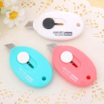 1 Pcs Cute Solid Color Mini Portable Utility Knife Paper Cutter Cutting Paper Razor Blade School Stationery Escolar Papelaria
1 Pcs Cute Solid Color Mini Portable Utility Knife Paper Cutter Cutting Paper Razor Blade School Stationery Escolar Papelaria