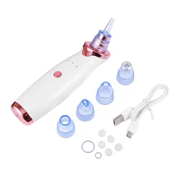 USB Rechargeable Vacuum Blackhead Remover Facial Vacuum Pore Cleaner Nose Acne Facial Skin Care Beauty Suction Device
USB Rechargeable Vacuum Blackhead Remover Facial Vacuum Pore Cleaner Nose Acne Facial Skin Care Beauty Suction Device