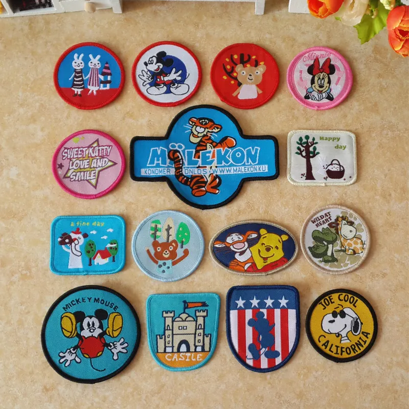 20pcs/lot Round Embroidery Patches Letters Mouse Tiger Animal Kids Clothing Biker Hat Cute Diy Decoration Decal Badge Applique
20pcs/lot Round Embroidery Patches Letters Mouse Tiger Animal Kids Clothing Biker Hat Cute Diy Decoration Decal Badge Applique