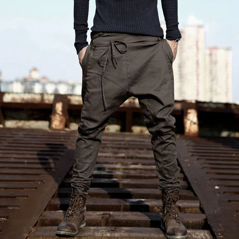 Fashion Men Solid Mid Waist Drawstring Trousers Slim Casual Daily Long Pants Spring and autumn Harem Pants Men
Fashion Men Solid Mid Waist Drawstring Trousers Slim Casual Daily Long Pants Spring and autumn Harem Pants Men