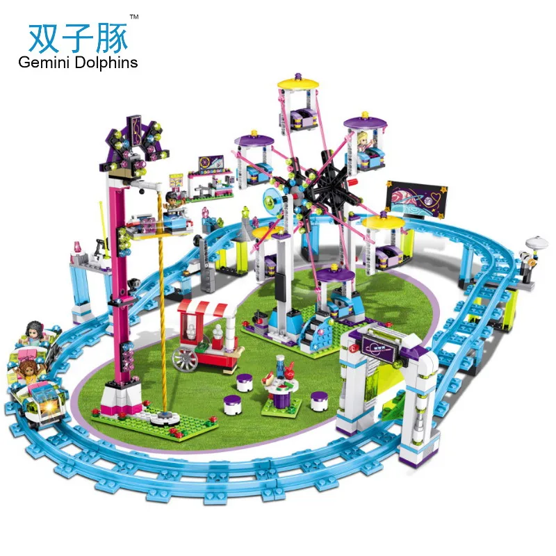 Amusement Park Hotel Blocks Compatible LegoING Friends Sets House Roller Coaster Figure Model Bricks kit For Girls toy for kids
Amusement Park Hotel Blocks Compatible LegoING Friends Sets House Roller Coaster Figure Model Bricks kit For Girls toy for kids