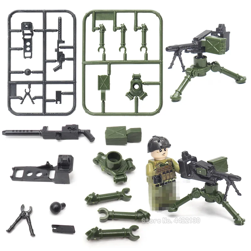 Military M2 gun World War 2 Building Blocks German army US Army Mini Weapons Fight Figures Special Forces Moc Diy Toy YouZhengle
Military M2 gun World War 2 Building Blocks German army US Army Mini Weapons Fight Figures Special Forces Moc Diy Toy YouZhengle