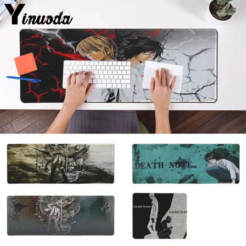 Yinuoda Cool New Death Note Japan anime Keyboards Mat Rubber Gaming mousepad Desk Mat Smooth Writing Pad Desktops Mate
Yinuoda Cool New Death Note Japan anime Keyboards Mat Rubber Gaming mousepad Desk Mat Smooth Writing Pad Desktops Mate
