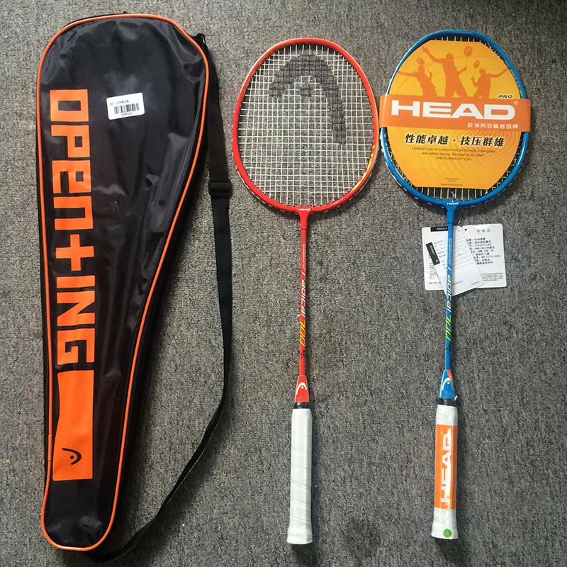 Head Badminton Rackets 1 Pair Padel With Bag String Super Light Raquete For Beginner boca juniors Sports Training Sets Accessory
Head Badminton Rackets 1 Pair Padel With Bag String Super Light Raquete For Beginner boca juniors Sports Training Sets Accessory