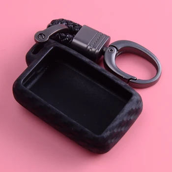 DWCX Silicone Remote Key Fob Keychain Carbon Fiber Style fit for Toyota Highlander Corolla RAV4 Avalon Camry 2014 2015 2016 2017
DWCX Silicone Remote Key Fob Keychain Carbon Fiber Style fit for Toyota Highlander Corolla RAV4 Avalon Camry 2014 2015 2016 2017