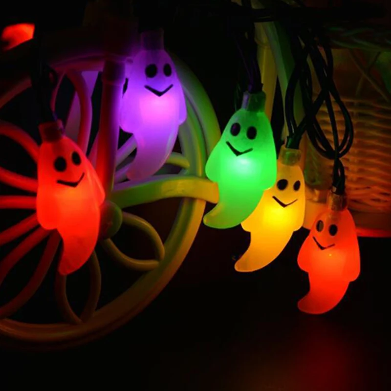 30 Led Ghost Solar String Light Outdoor Waterproof Garland led String Light For DIY Garden Patio Yard Halloween Christmas Party
30 Led Ghost Solar String Light Outdoor Waterproof Garland led String Light For DIY Garden Patio Yard Halloween Christmas Party