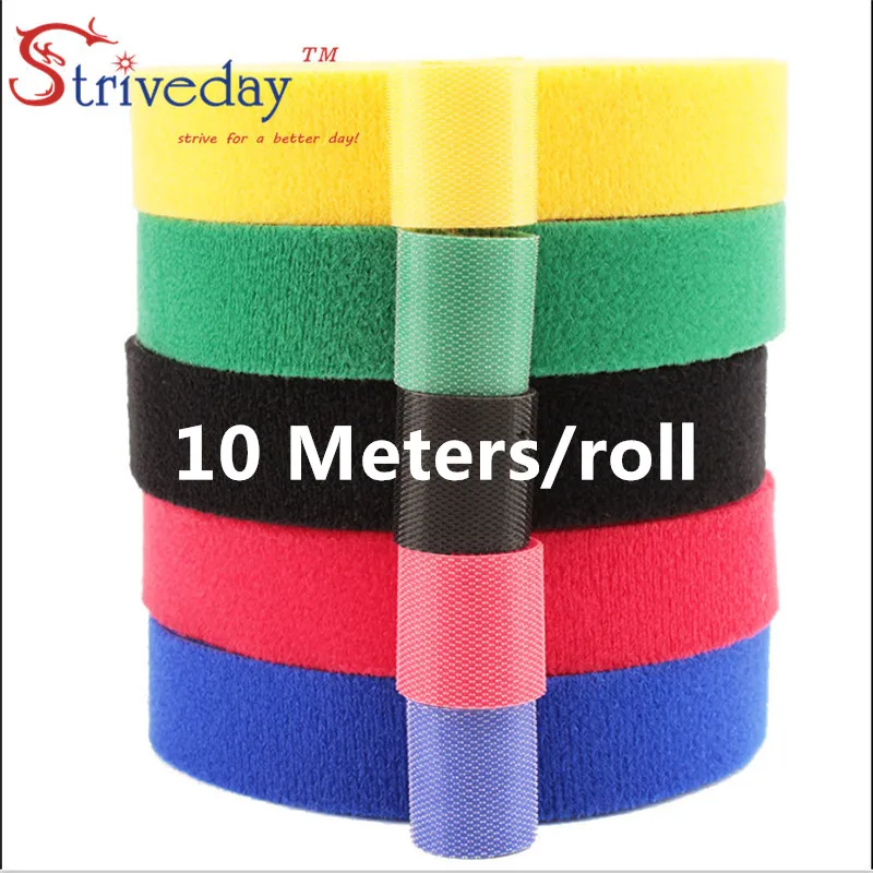 10 Meters/roll magic tape nylon cable ties Width 1 cm wire management cable ties 6 colors to choose from DIY
10 Meters/roll magic tape nylon cable ties Width 1 cm wire management cable ties 6 colors to choose from DIY