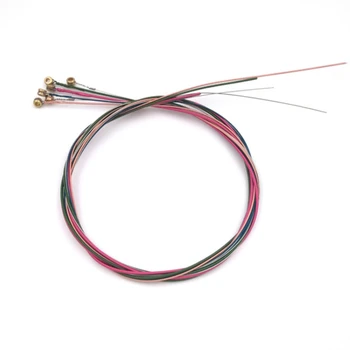 Acoustic Guitar Colorful String Steel Wire Guitarist Beginner Stringed Instruments Parts
Acoustic Guitar Colorful String Steel Wire Guitarist Beginner Stringed Instruments Parts