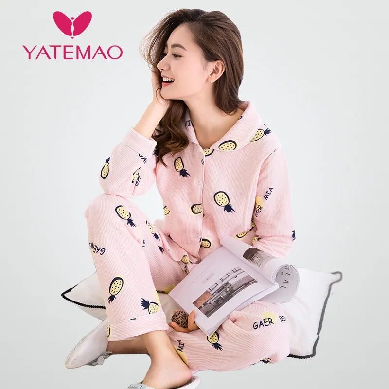 YATEMAO Matenity Clothes Breastfeeding Pajamas Pregnancy Nightwear Maternity Nursing Pajama Sets Thickened Sleepwear Winter
YATEMAO Matenity Clothes Breastfeeding Pajamas Pregnancy Nightwear Maternity Nursing Pajama Sets Thickened Sleepwear Winter