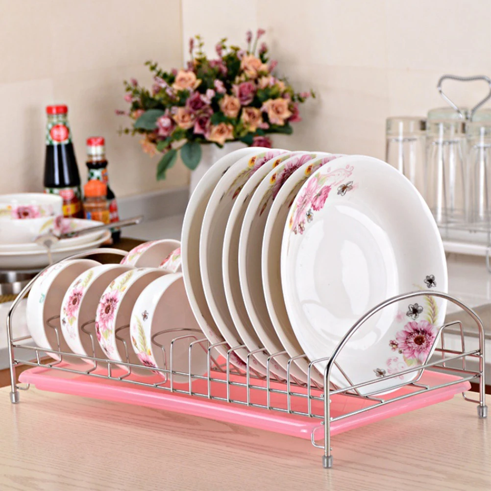Single Layer Stainless Steel Dishes Plates Drying Rack Organizer Tableware Drainer Storage Holder Bowls Rack Kitchen
Single Layer Stainless Steel Dishes Plates Drying Rack Organizer Tableware Drainer Storage Holder Bowls Rack Kitchen