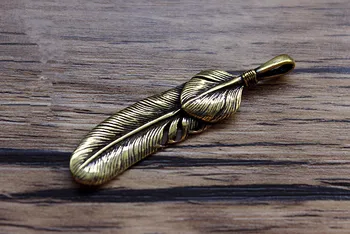Brass Mini Small Feathers EDC Keychain Pendant Zipper Head Phone Fall
Brass Mini Small Feathers EDC Keychain Pendant Zipper Head Phone Fall