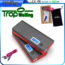 Tropweiling powerbank 18650 10000mah power bank 18650 power bank box pover bank portable battery for phones