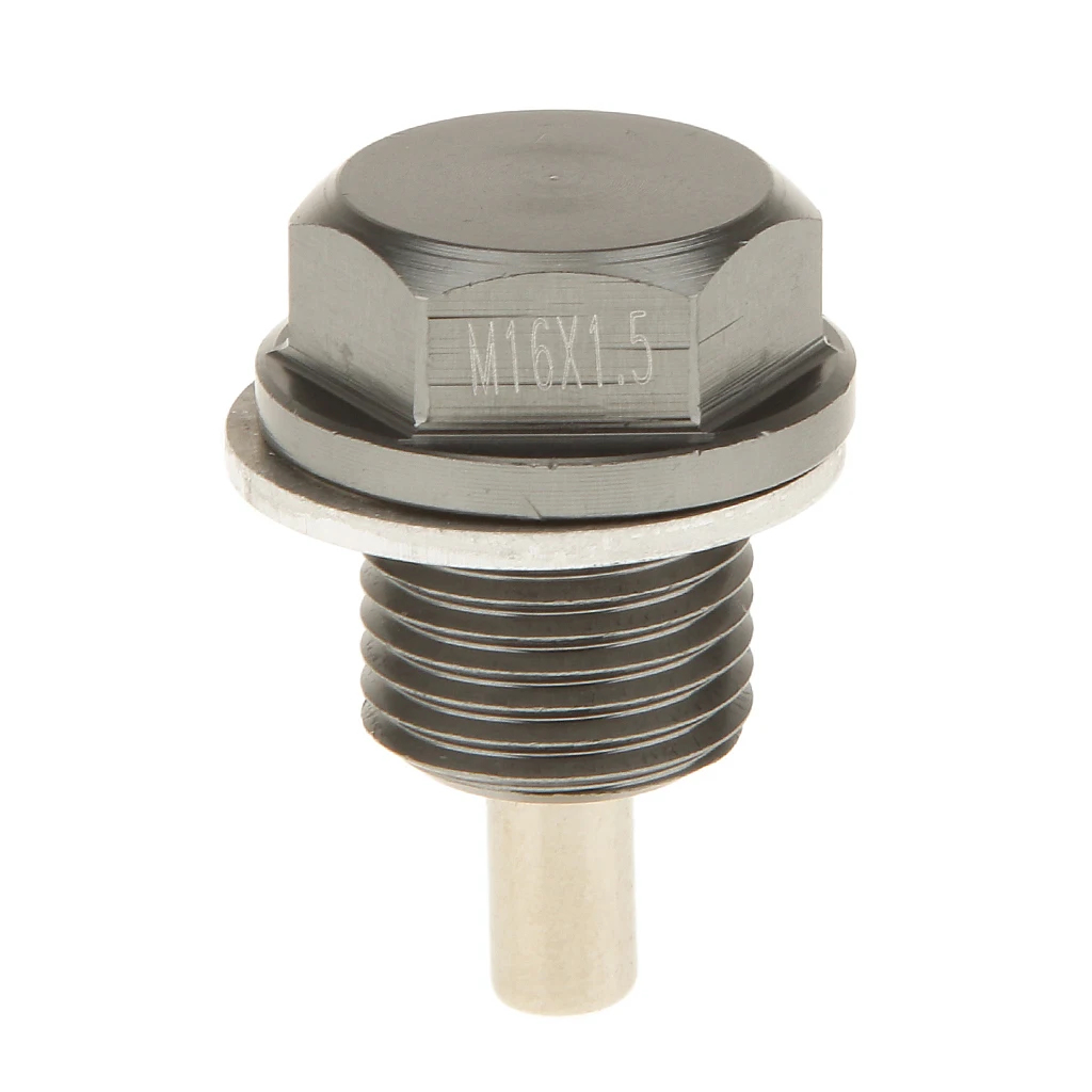 2019 New M16X1.5 Anodized Magnetic Engine Oil Pan/Transmission Drain Plug Fits for Subaru Toyota/Scion Etc Car Accessories
2019 New M16X1.5 Anodized Magnetic Engine Oil Pan/Transmission Drain Plug Fits for Subaru Toyota/Scion Etc Car Accessories