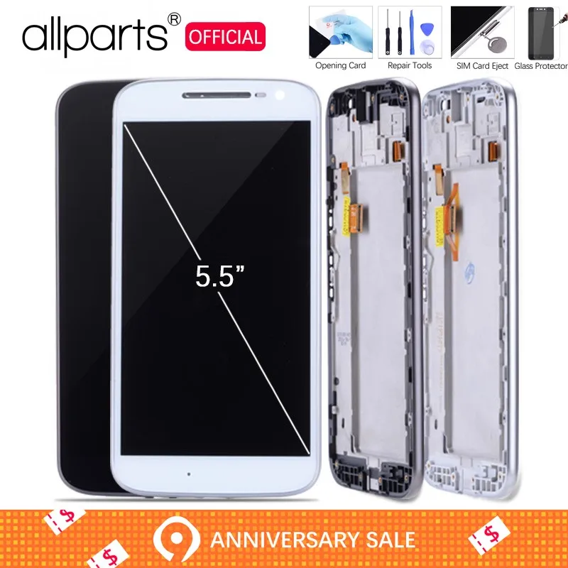 Original LCD For Motorola Moto G4 LCD Touch Screen For Moto G4 Display Digitizer Assembly Replacement Black White
Original LCD For Motorola Moto G4 LCD Touch Screen For Moto G4 Display Digitizer Assembly Replacement Black White