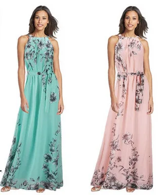 2018 Summer Women Dress Chiffon Print Sleeveless Pleated Long Maxi Party Boho Dresses
2018 Summer Women Dress Chiffon Print Sleeveless Pleated Long Maxi Party Boho Dresses