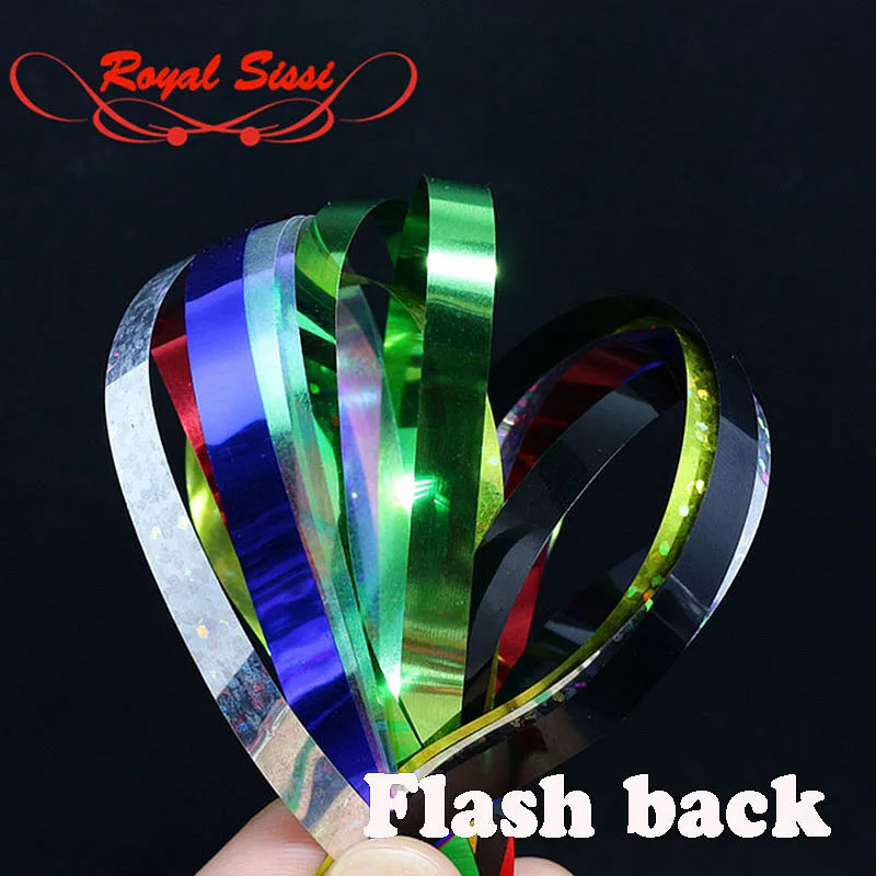8 optional Colors 6mm Wideth Flash Scud Back flashabou Nymphal Skin Shiny Strips Fly Tying Materials for Nymphal Streamers Flies
8 optional Colors 6mm Wideth Flash Scud Back flashabou Nymphal Skin Shiny Strips Fly Tying Materials for Nymphal Streamers Flies