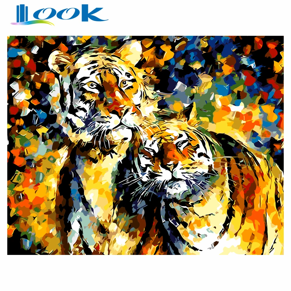 Frameless Abstract tiger Animal DIY Painting By Numbers Acrylic Paint On Canvas Drawing Paint By Numbers Unique Gift On Wall
Frameless Abstract tiger Animal DIY Painting By Numbers Acrylic Paint On Canvas Drawing Paint By Numbers Unique Gift On Wall