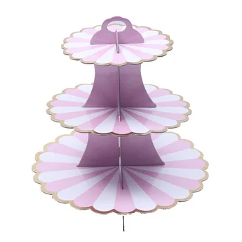 1set Birthday Party Pink Striped 3-tier Paper Cake Stand Baby Shower Supplies Kids Birthday Party Decoration Cupcake Stand Candy
1set Birthday Party Pink Striped 3-tier Paper Cake Stand Baby Shower Supplies Kids Birthday Party Decoration Cupcake Stand Candy