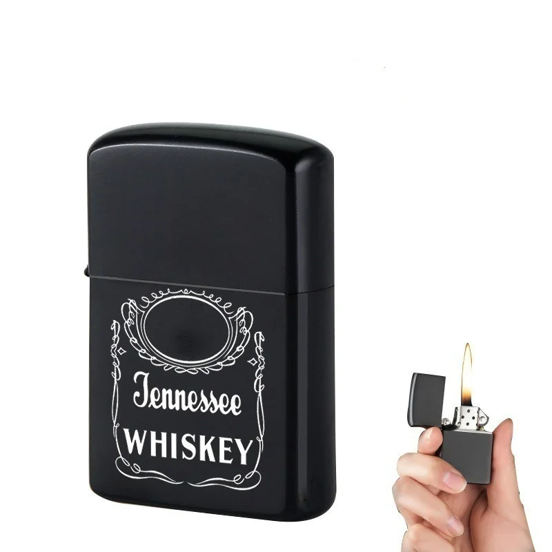 Windproof Refillable Cigarette Lighter Mini Pocket Lighter Kerosene Oil Lighter Gasoline Retro Men Gadgets Lighters
Windproof Refillable Cigarette Lighter Mini Pocket Lighter Kerosene Oil Lighter Gasoline Retro Men Gadgets Lighters