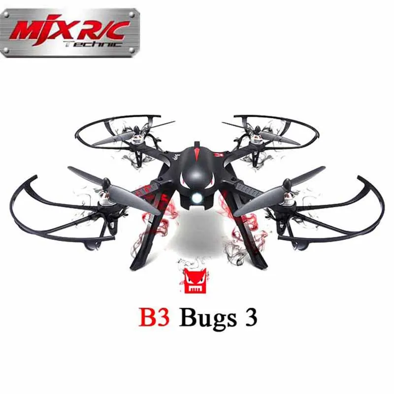 MJX Bugs 3 B3 2.4G 6-Axis Gyro RC Helicopter High Speed Brushless Motor RC Drone With C4022 720P FPV Camera Quadcopter & SYMA X8
MJX Bugs 3 B3 2.4G 6-Axis Gyro RC Helicopter High Speed Brushless Motor RC Drone With C4022 720P FPV Camera Quadcopter & SYMA X8