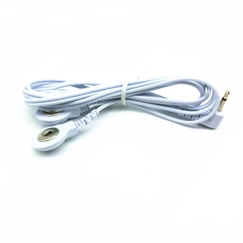 Extra 2 ways 2.5mm Electrode Cable Conductive Line Lead Wire Tens Body Meridian Acupuncture Massagers Therapy Massager pad
Extra 2 ways 2.5mm Electrode Cable Conductive Line Lead Wire Tens Body Meridian Acupuncture Massagers Therapy Massager pad