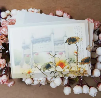 5pcs BZNVN translucent thick misty acid paper envelope of the ink painting clean lotus
5pcs BZNVN translucent thick misty acid paper envelope of the ink painting clean lotus