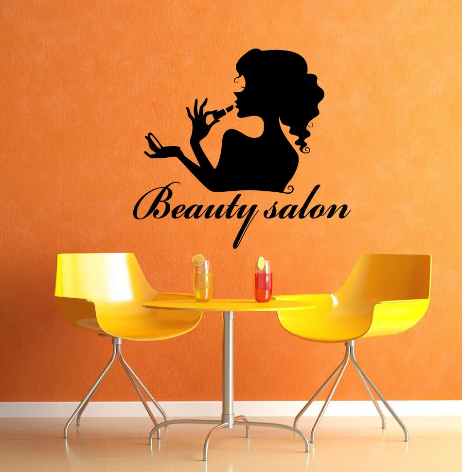 Beauty Salon Cosmetic Sexy Woman Wall Decal Quote Removable Windows Stickers Interior Vinyl Girls Bedroom Home Wall Decor SYY572
Beauty Salon Cosmetic Sexy Woman Wall Decal Quote Removable Windows Stickers Interior Vinyl Girls Bedroom Home Wall Decor SYY572