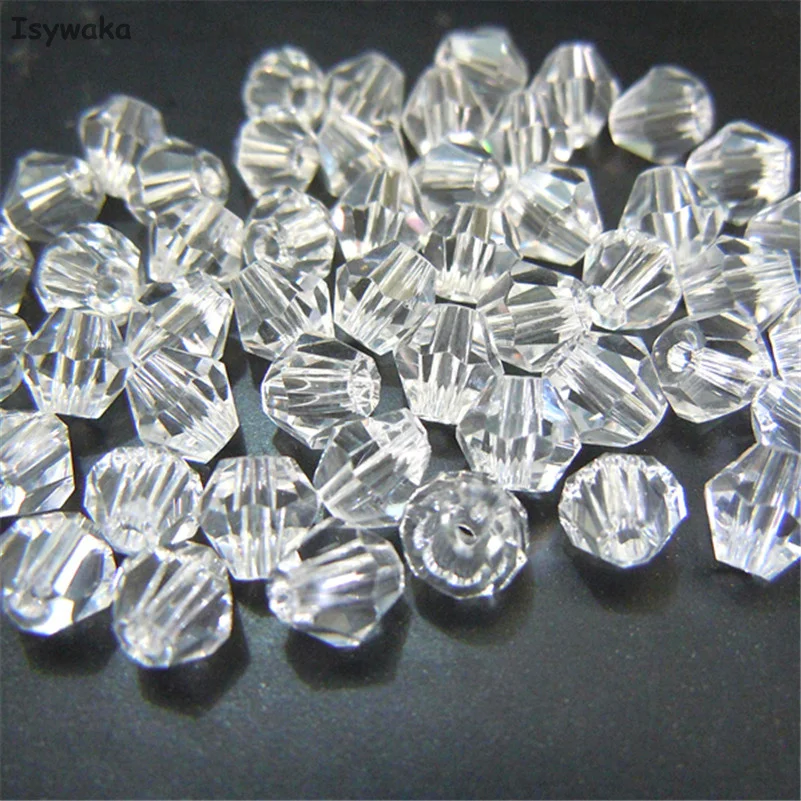 Isywaka Sale White Color 6mm 48PCS Bicone Austria Crystal Beads charm Glass Beads Loose Spacer Bead for DIY Jewelry Making
Isywaka Sale White Color 6mm 48PCS Bicone Austria Crystal Beads charm Glass Beads Loose Spacer Bead for DIY Jewelry Making
