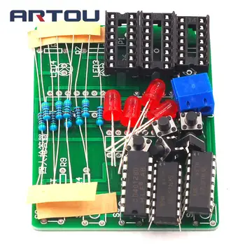 Four Person Responder Diy Kit 4 Channel Answering Teaching Practice Welding PCB Board Fun Electronic DIY Parts
Four Person Responder Diy Kit 4 Channel Answering Teaching Practice Welding PCB Board Fun Electronic DIY Parts