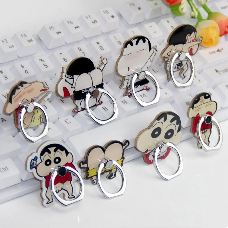 1 pcs cute Crayon Shin Figure 360 Degree Metal Finger Ring for Mobile phone bracket Support Toy
1 pcs cute Crayon Shin Figure 360 Degree Metal Finger Ring for Mobile phone bracket Support Toy