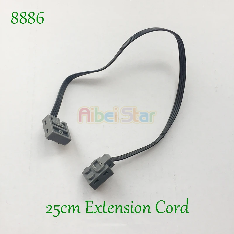 Aibei Star- Technic Compatible Legoed Series Parts: 25/ 26/ 50cm Extension Cord ( 8886 ).
Aibei Star- Technic Compatible Legoed Series Parts: 25/ 26/ 50cm Extension Cord ( 8886 ).