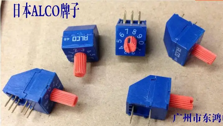 5PCS/LOT ALCO 0-9 rotary dial switch 10 encoder 3:3 pin with handle DRM10CRA complement
5PCS/LOT ALCO 0-9 rotary dial switch 10 encoder 3:3 pin with handle DRM10CRA complement